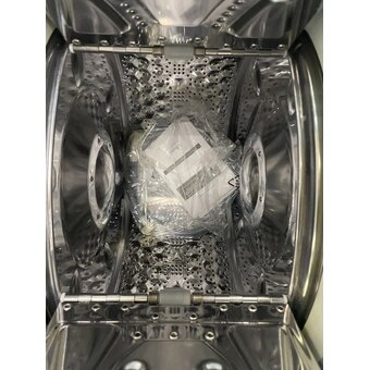  УЦ Стиральная машина Midea MFE12W75B/W-C (плохая упаковка, б/у, нет гар. талона, замена крючка дверцы и опоры барабана) 