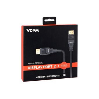  Кабель DP--DP VCOM v2.1 (CG651-2.0) 80GBps, 8K/60Hz, 2m (1/40) 