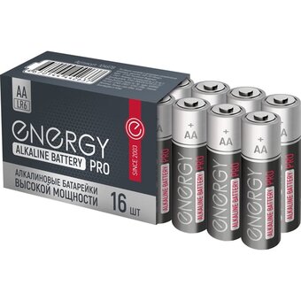  Батарейка Energy Pro LR6/16S (АА) 104978 