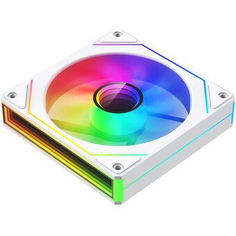  Вентилятор DEEPCOOL CG530 Fan WHR 120x120x25мм Reverse (PWM, ARGB, белый, 800-1600об/мин) Bulk 