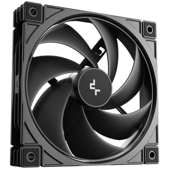  Вентилятор DEEPCOOL FD12 V2 3in1 120x120x25мм (PWM, черный, 500-2500об/мин) Color Box 