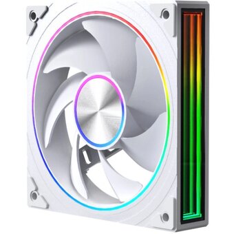  Вентилятор Eurocase EU-FN120ARGB_8+18 Kit WH C120XH White / Fan Kit 3 in 1,3*120 ARGB fans 4pin PWM+AURA 5V3pin female and male connector 