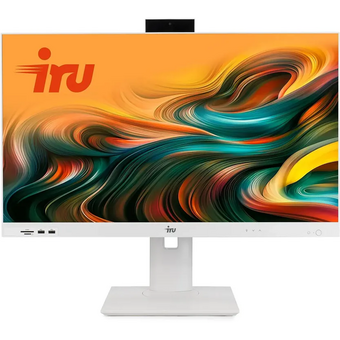  Моноблок IRU Strato 27IW-2180898 27" QHD i5 1235U (1.3) 16Gb SSD512Gb UHDG CR без ОС GbitEth WiFi BT 65W Cam белый 2560x1440 (RUS) 