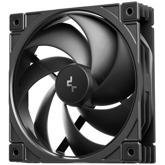  Вентилятор DEEPCOOL FD12 V2 3in1 120x120x25мм (PWM, черный, 500-2500об/мин) Color Box 