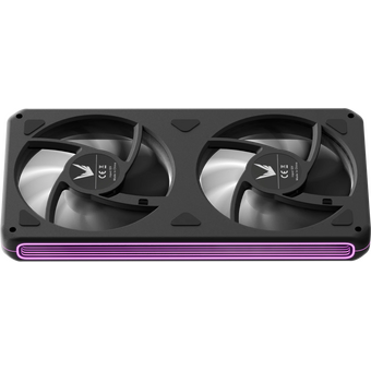  Вентилятор Formula Air Fusion 2 (air fusion 2 bk), 2шт, 120мм, 4-pin, 1800об/мин, 33.46 дБ, ARGB, черный, Ret 