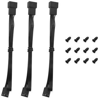  Вентилятор DEEPCOOL FD12 V2 3in1 120x120x25мм (PWM, черный, 500-2500об/мин) Color Box 