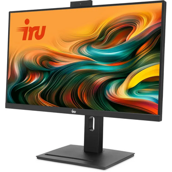  Моноблок IRU 23IM-2156256 23.8" Full HD i5 12450H (2) 16Gb SSD512Gb UHDG без ОС GbitEth WiFi BT 90W Cam черный 1920x1080 
