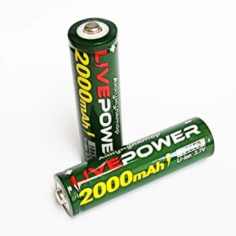  Аккумулятор Live-Power G70 18650 LTE37 2000mAh 1200mAh (20 шт. в уп.) 