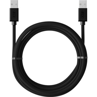  Кабель интерфейсный Greenconnect GCR-UM2M-BB2S-1.0m USB 2.0 1m черный 