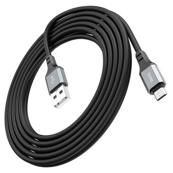  Кабель HOCO X92 Honest USB-микроUSB 3.0м, 2.4A чёрный 