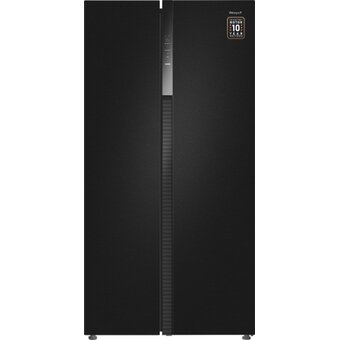  Холодильник Weissgauff WSBS 550 Inverter NoFrost Black 