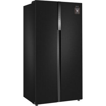  Холодильник Weissgauff WSBS 550 Inverter NoFrost Black 