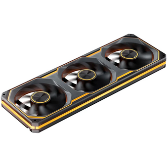  Вентилятор JONSBO XA-360B (3 in 1) 362х123х28мм (PWM, ARGB LED, 700-2400об/мин, черный) Retail 