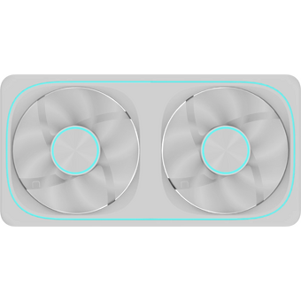  Вентилятор Formula Air Fusion 2 (air fusion 2 wh), 2шт, 120мм, 4-pin, 1800об/мин, 33.46 дБ, ARGB, белый, Ret 