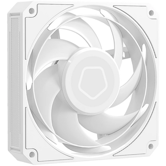  Вентилятор ID-COOLING AT-120-W 120x120x25мм (PWM, резиновые углы, белый, 0-3000об/мин) Box 