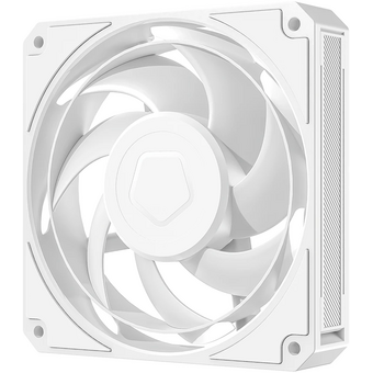  Вентилятор ID-COOLING AT-120-W 120x120x25мм (PWM, резиновые углы, белый, 0-3000об/мин) Box 
