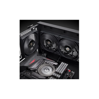  Вентилятор Thermaltake Toughfan 14 Pro (CL-F140-PL14BL-A) 140х140x25 черный 4-pin 31.6дБ Ret 