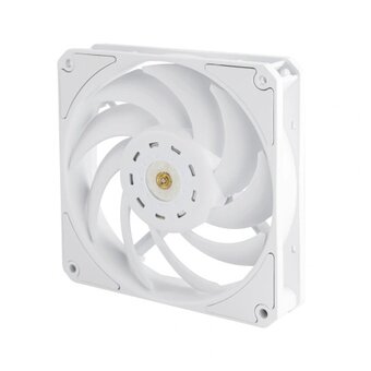  Вентилятор Eurocase EU-FN120WL003 WH KF2150PBT-HDB White,120 white fan,Bearing HDB 4pin PMW female and male connector with brown box,3pcs 