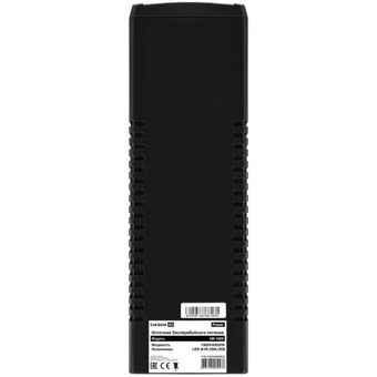  ИБП ExeGate Power NB-1000.LED.AVR.2SH.USB (EX299493RUS) 1000VA/650W, LED, AVR, 2*Schuko, USB, батарея 12V 9Ah, Black 