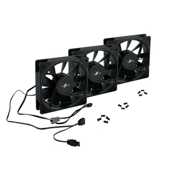  Вентилятор Eurocase EU-FN120ARGB2002_8+18 BL YF12023 Black,120 ARGB fan 3pin+AURA 5V3pin female and male connector with brown box,3pcs 