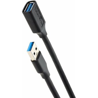  Кабель Telecom TUS708-5M USB3.0 Am-Af 5m черный 
