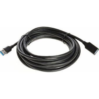  Кабель Telecom TUS708-5M USB3.0 Am-Af 5m черный 