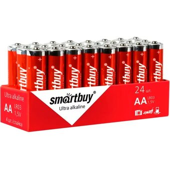  Батарейка AA SmartBuy LR06-24P (SBBA-2A24S) 