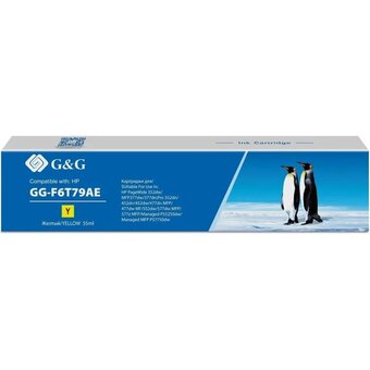  Картридж струйный G&G GG-F6T79AE 913A GG-F6T79AE желтый 55мл для HP PW 352dw/377dw/Pro 477dw/452dw 