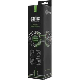  Коврик для мыши Cactus CS-MPC-PRO19XL Forest рисунок 400x300x3мм 