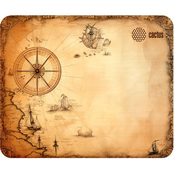  Коврик для мыши Cactus CS-MPC-P08XS Antique map 220x180x2мм 