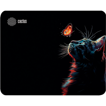  Коврик для мыши Cactus CS-MPC-P12XS Night Cat 220x180x2мм 