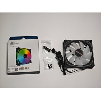  Вентилятор Montech AX120 Pro (MNT-AX120PRO-B) ARGB PWM Black 