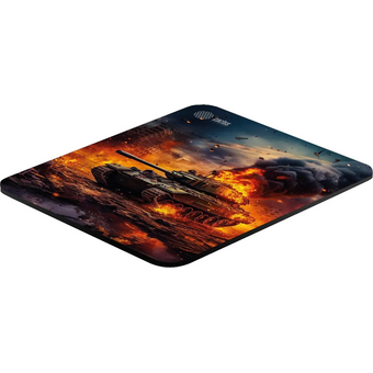  Коврик для мыши Cactus CS-MPC-D04M Burning tank рисунок 300x250x3мм 