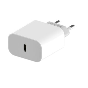  СЗУ Maxvi CHL-601PD 18W, 3A, QC 3.0, PD 3.0, 1xUSB-C, white 