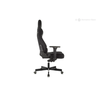  Кресло Knight Hunter черный Alfa Black LT20 искусственная замша крестов. металл 