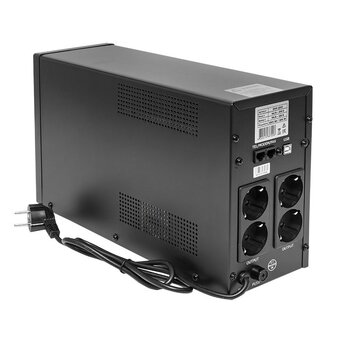  ИБП EKF SSW-2200 E-Power SSW200 2000ВА 1200Вт, 4хSchuko, USB, R45 