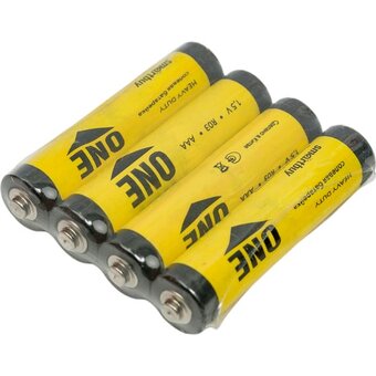  Батарейка AAA SmartBuy R03-4P One (SOBZ-3A04S-Eco) 