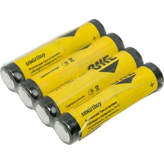  Батарейка AAA SmartBuy R03-4P One (SOBZ-3A04S-Eco) 