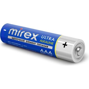  Батарейка AAA Mirex LR03-24Box Ultra Alkaline (23702-LR03-B24) 