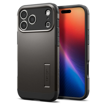  Чехол Spigen Tough Armor ”T” для iPhone 17 Pro Max стальной 