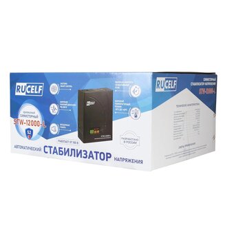  Стабилизатор напряжения Rucelf STW-12000-L 12кВА однофазный черный 