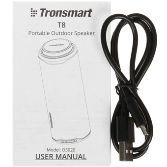  Портативная акустика Tronsmart T8 Black (O3020) черный 
