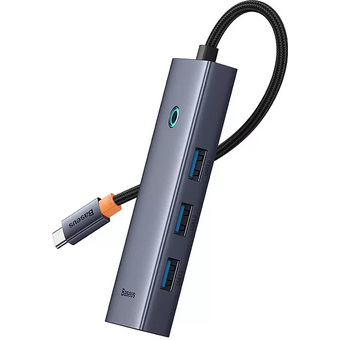  USB-C хаб Baseus B00052809813-00 Flite Series 5-Port серый 