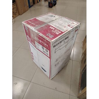  УЦ Водонагреватель Ariston BLU1 ECO ABS PW 80 V (плохая упаковка, б/у, нет документации, замена термостата) 