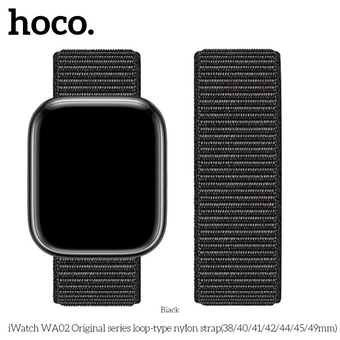  Ремешок HOCO WA02 Original nylon 42-49mm black 