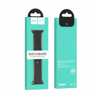  Ремешок HOCO WA01 iWatch 38/40/41mm Black 