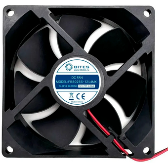  Вентилятор 5bites FB8025S-12L4MX 80X25 / Sleeve / 2000RPM / Molex / 4P 
