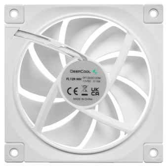  Вентилятор Deepcool FL12R Wh Reverse (R-FL12R-WHAPN1-G) ARGB 120х120x25 белый 4-pin 33.9дБ Ret 