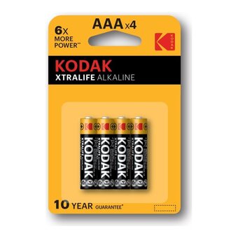  Батарейка AAA Kodak LR03-4P XTralife (Б0018703) 