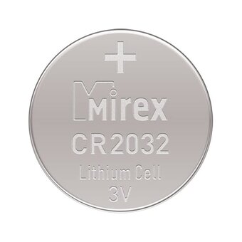  Батарейка Mirex CR2032-2BL Lithium (23702-CR2032-E2) 